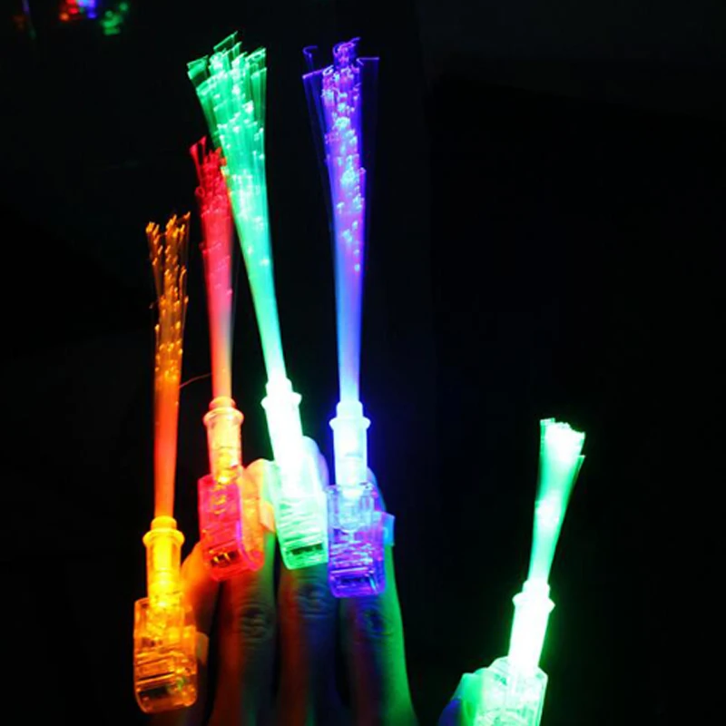 

Light Up Led Toys Led Finger Light Shiny Led Ring Luminous Toy Glow Dance Shinning Festive Event Party Supply Glow In The Dark
