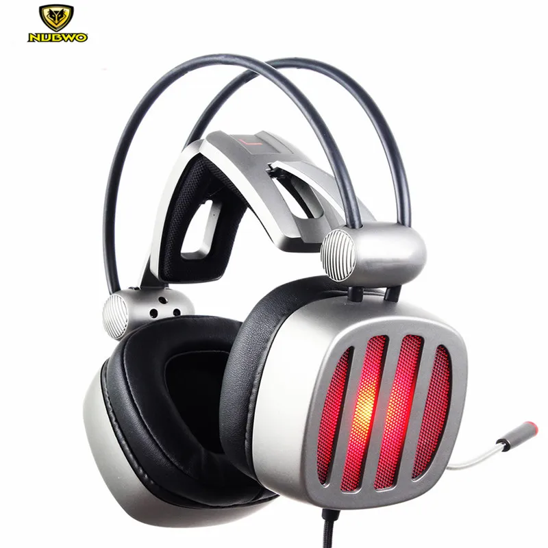 

USB LED 7.1 Surround Sound Stereo Gaming Headset Headphones with Microphone for Computer Gamer USB Game Headset