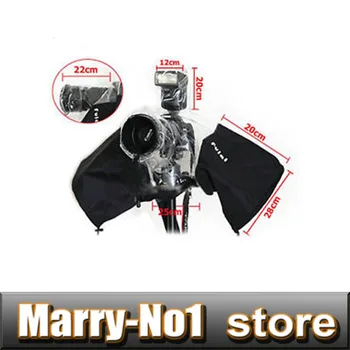 

Camera Rain Cover Dust Protector Rainproof for SLR DSLR 5D3 70D 5D4 1DX D5 D4 6D for Nikn D3000/ D3200/ D5100 for Pentax K30/