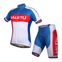 Дышащий Быстросохнущий трикотажный комплект для велоспорта мягкие короткие велосипедные штаны рубашка Спортивная одежда для на открытом воздухе езда на велосипеде бег