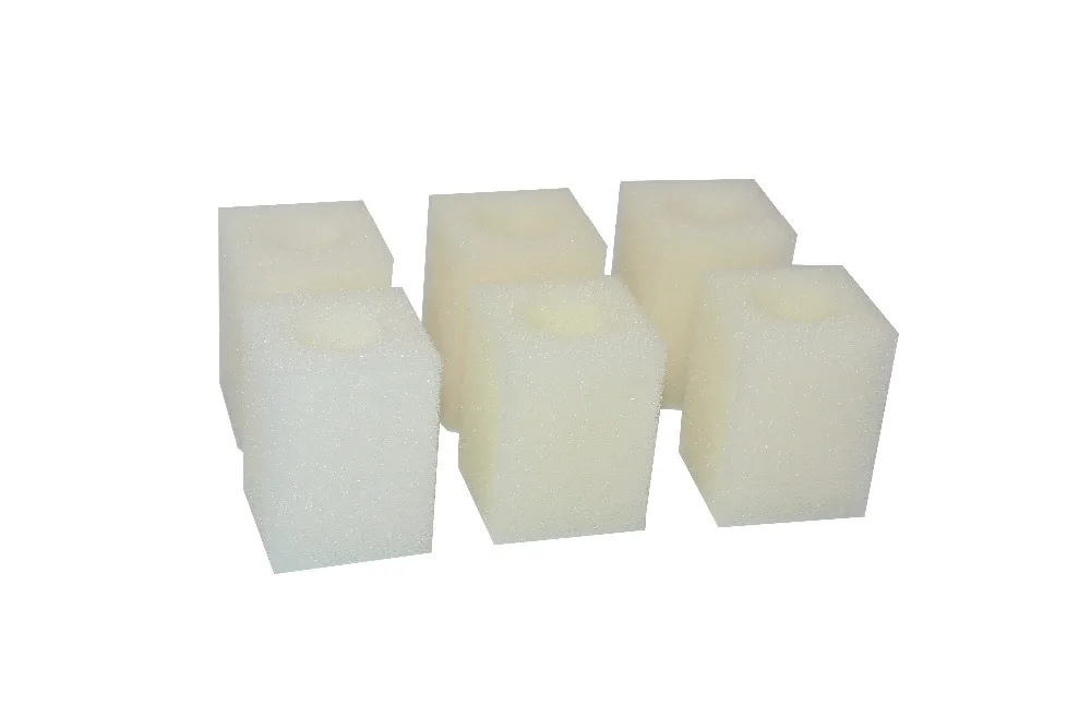 

Pack of 6 Compatible Cartridge Filter Foams Replacement for Eheim 2617080 Pickup 60 2008 Aquarium Filter