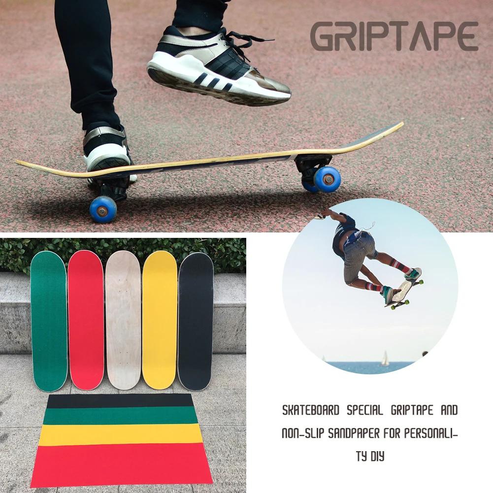 84*23 см скейтборд 4 колеса наждачная бумага Griptape износостойкие утолщение большой наждачная бумага Griptape для скейтбординга