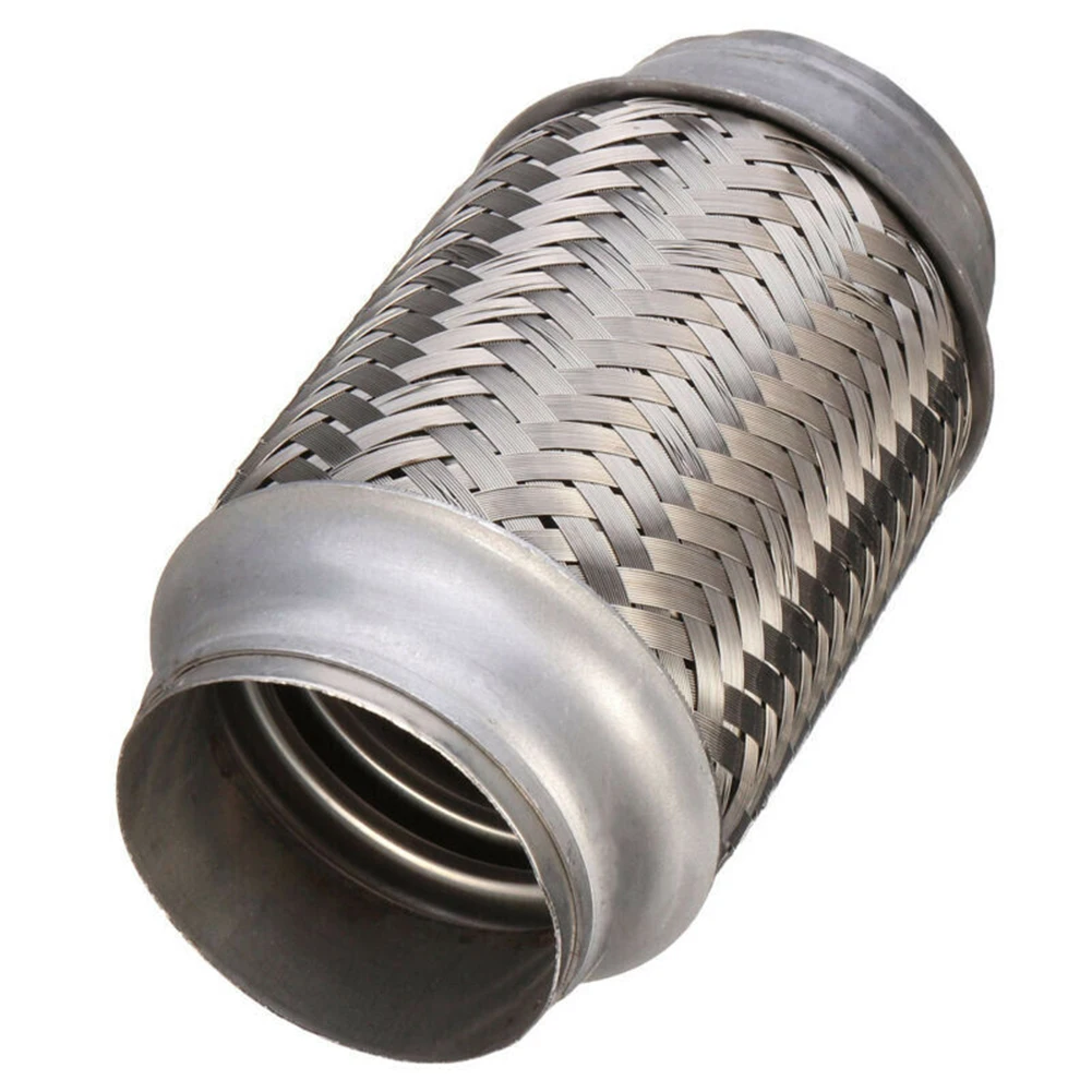 63*153mm Car Exhaust Flex Pipe Stainless Steel Weld Flexible Joint Tube for Muffler Exhaust Pipe Car Accessories