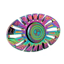 031 красочные Спиннеры EDC ручной Спиннер аутизм СДВГ Дети Рождественские подарки металлические пальчиковые игрушки Спиннеры