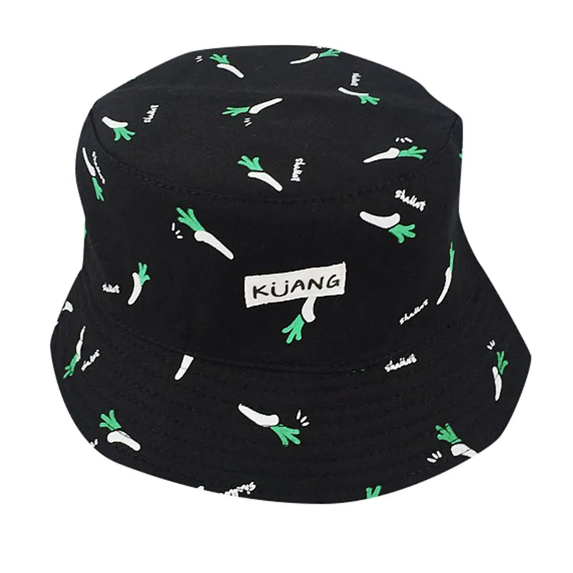 Cool Unisex Adult Double Sided Wear Banana Fisherman Hat Sunscreen Outdoors Cap Street Hip Hop Dancer Hat H04 (6)