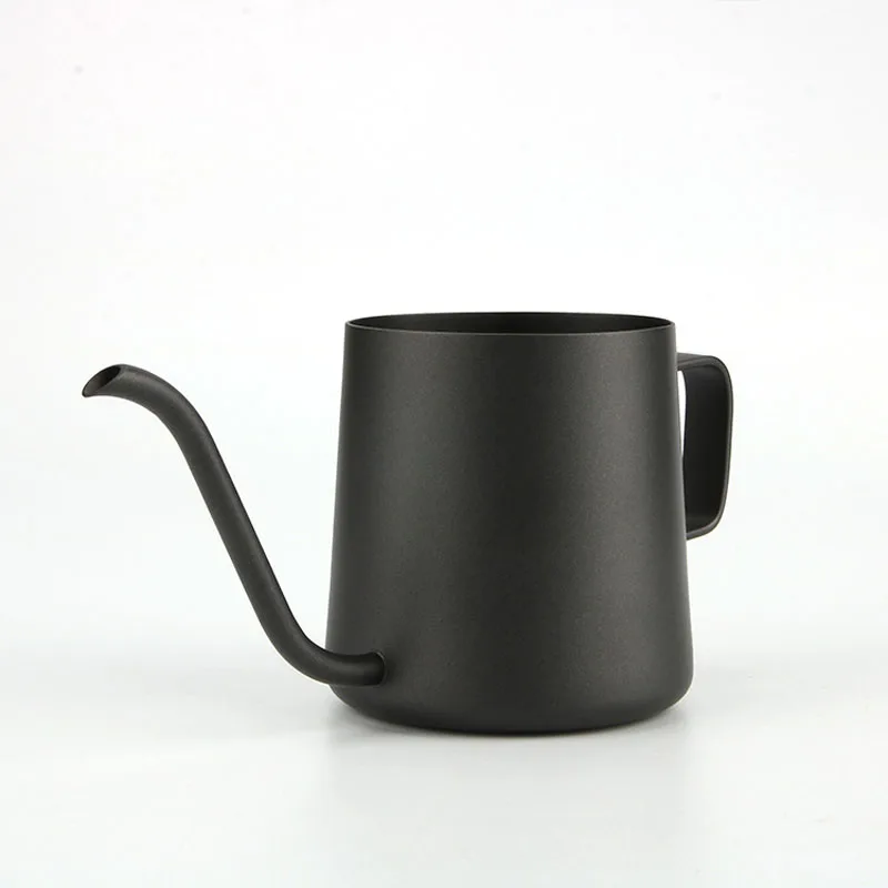 250 мл, креативный чайник для кофе, 304 нержавеющая сталь, бытовой чайник с длинным горлышком