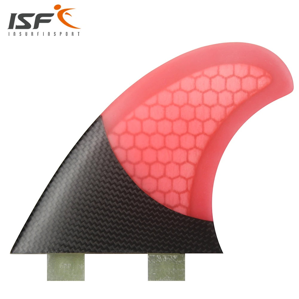 Insurfin Surfboard Fins Quad fin Set (4) Piece FCS Base Fiberglass