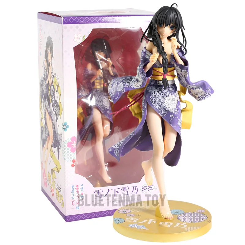 

Anime My Teen Romantic Comedy SNAFU Yukinoshita Yukino Yukata Ver. 1/7 Scale Sexy PVC Action Figure Collectible Model Toys Doll