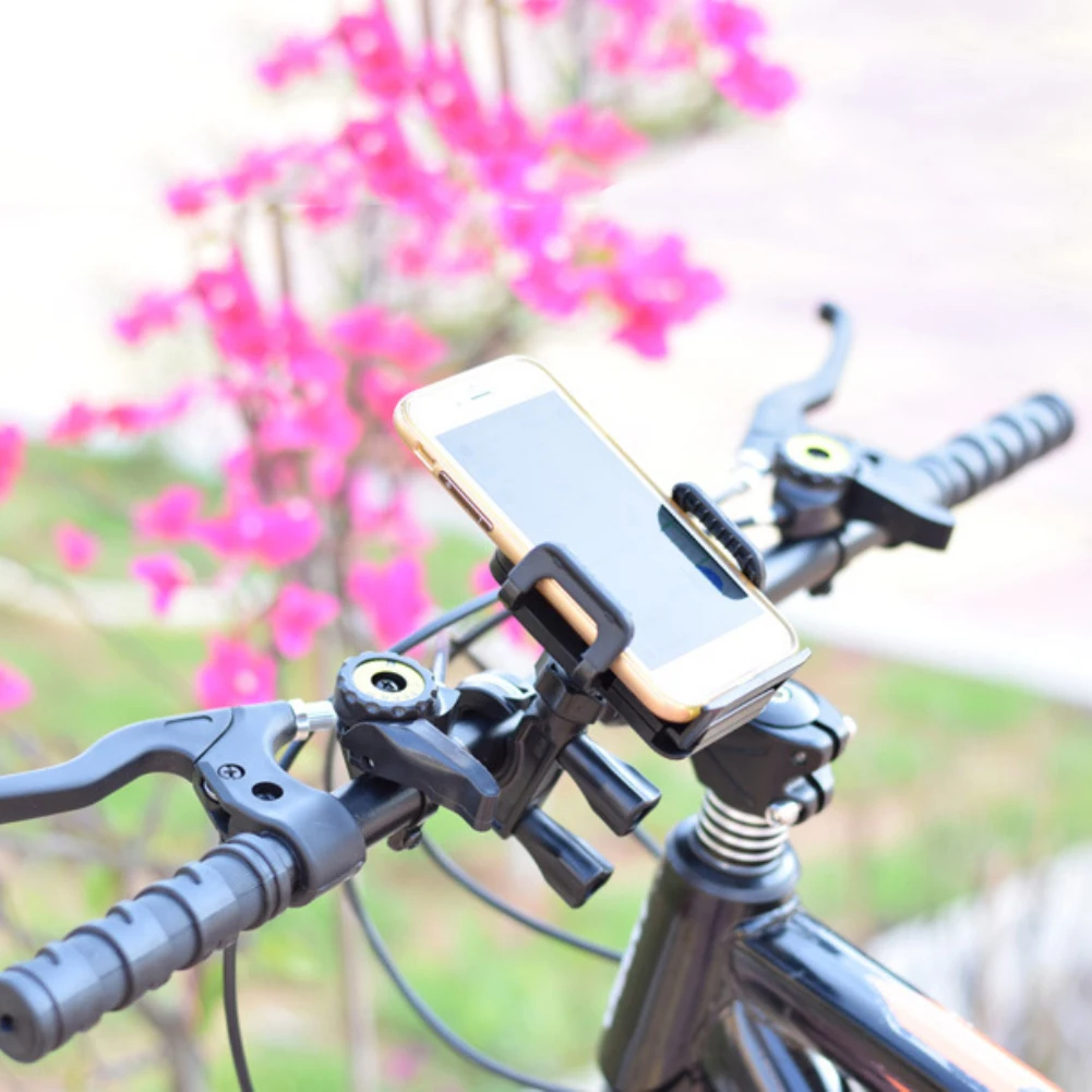 360 Degree Universal Adjustable Motorcycle Bicycle Bike Handlebar Phone