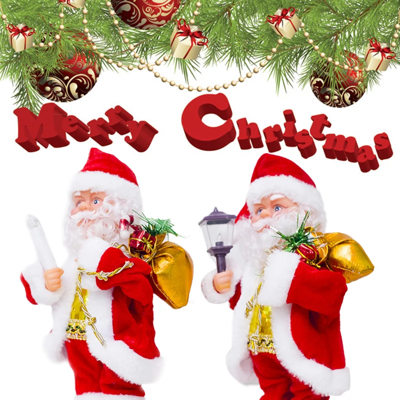 

Dancing Santa Claus Event Kids Gift Christmas Doll Plastic Funny Creative Toy
