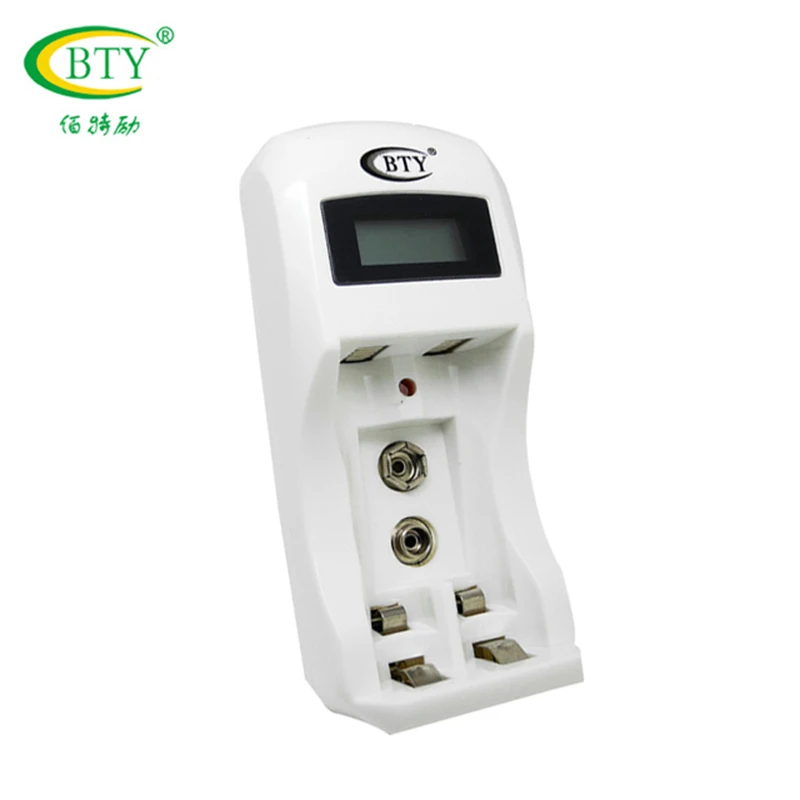 Acheter BTY LCD Rapide chargeur de batterie Pour AA AAA 9 V Rechargeable batteries US EU Plug 902