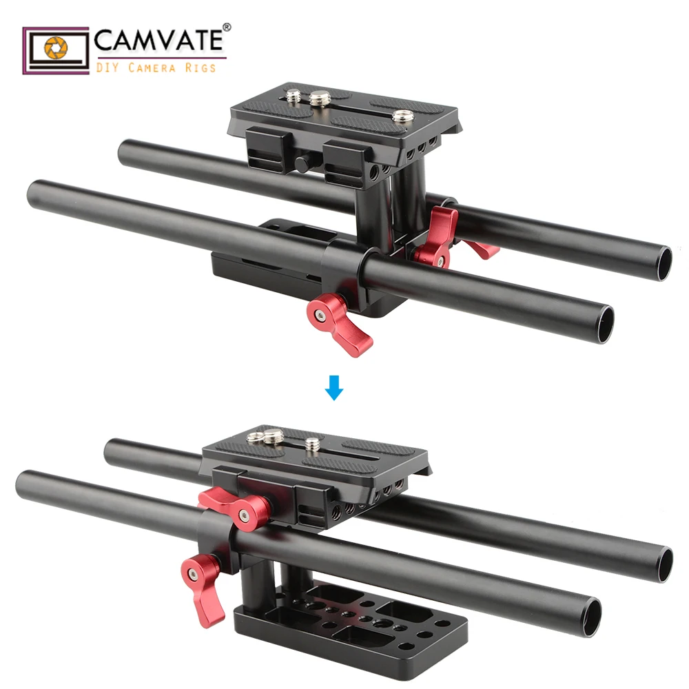 Base de Montagem Placa para Manfrotto Camvate Liberação Rápida Padrão Acessório C1436 Câmera Fotografia Acessórios qr - Image 4