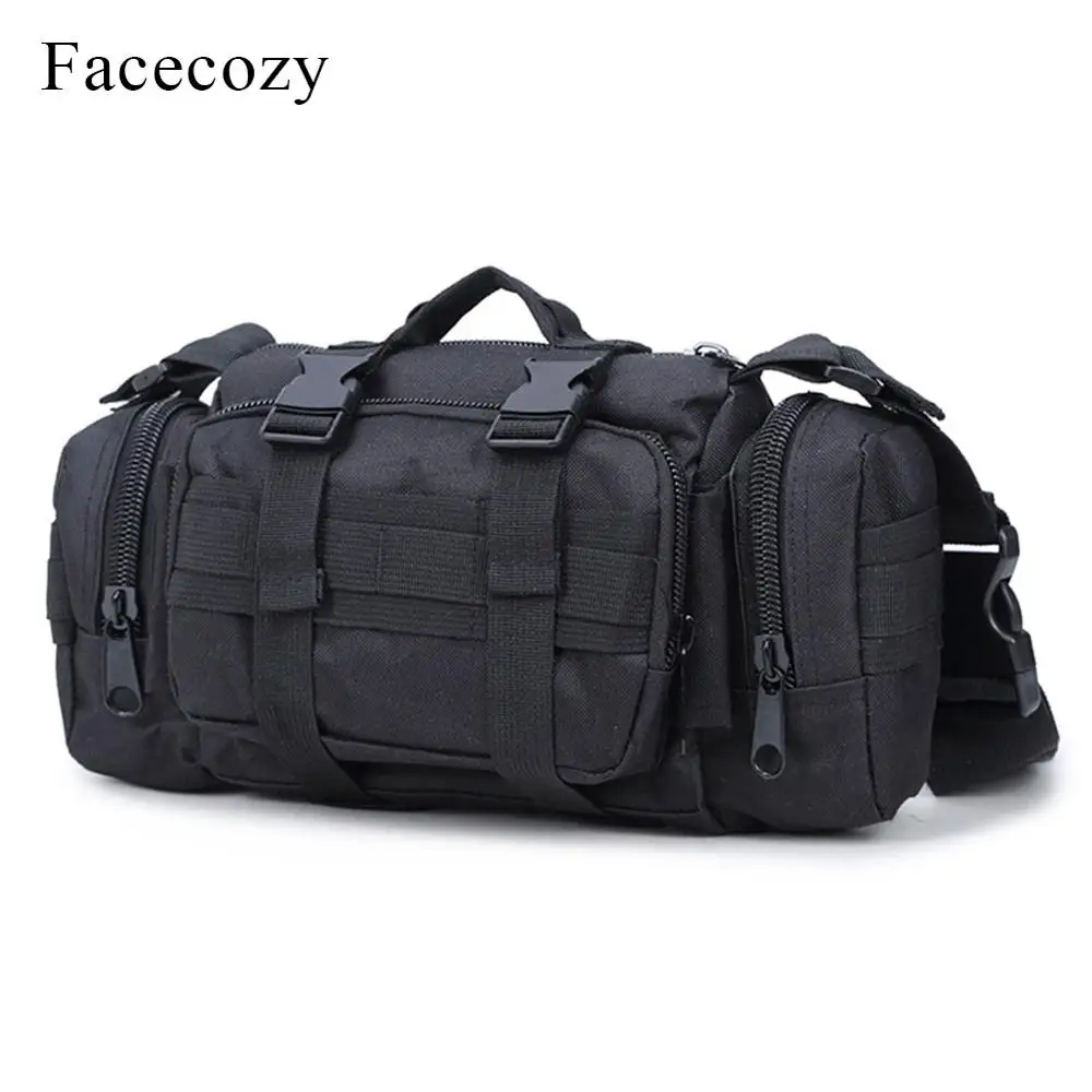 

Facecozy Unisex Tactical Travel Camera Shoulder Bag Waist Bags Handbag 3 in 1 Multi-functional Outdoor Sports Backpacks Rucksack