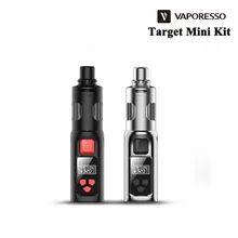 Original Electronic Cigarette Vaporesso Vape Target Mini Starter Kit 40W VW/VT 1400mAh Battery With 2ML Guardian Atomizer hookah