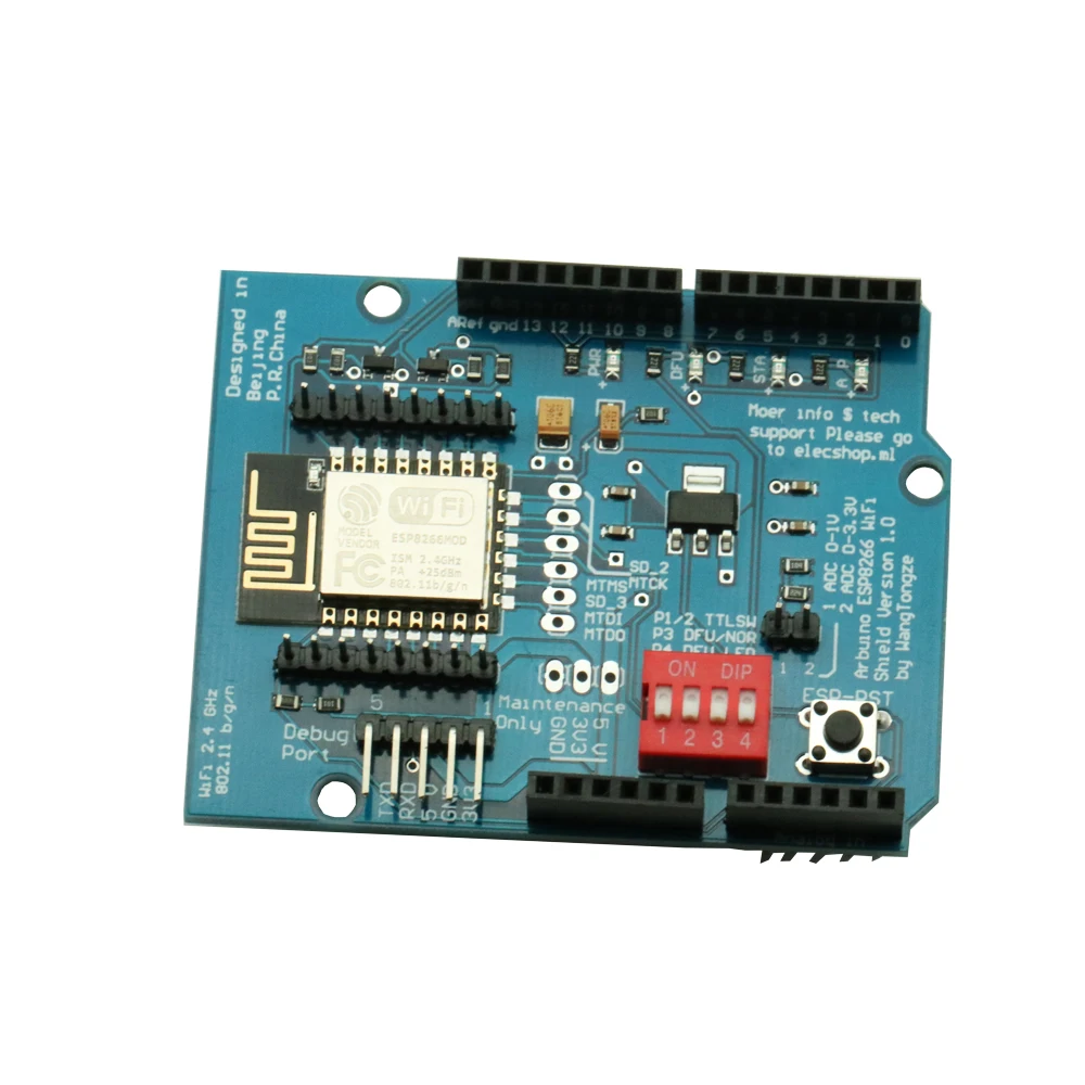 ESP8266 ESP-12E UART wifi беспроводной Щит макетная плата для Arduino UNO R3 схемы модули плат один