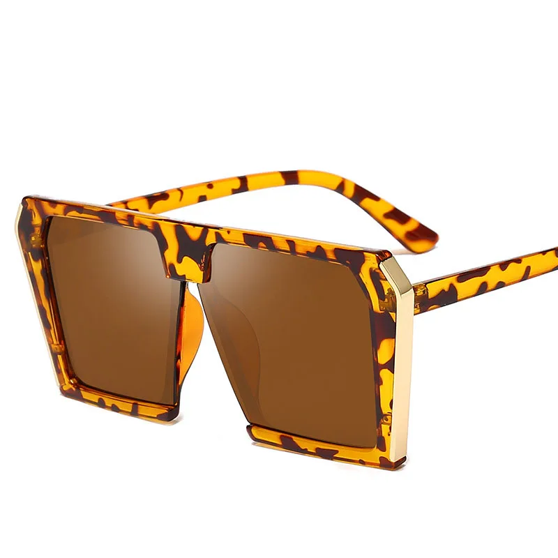 Vintage Big Square Sunglasses Women 2019 Oversized Luxury Brand 90s Fashion Cateye Sun Glasses Female Lady Shades UV400