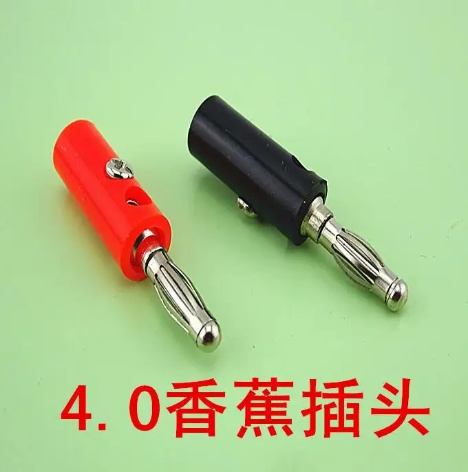 20pcs banana plug 4mm lantern head test plugs type four banana-type | Электроника
