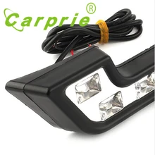 Новый 2X 6LED Белый автомобиль дальнего света туман 12 В Универсальный бег Light_KXL0608