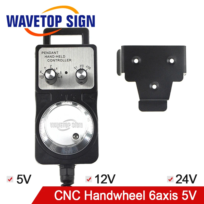Handwheel pulse generator CNC electronic hand wheel 6 axis MPG MPG