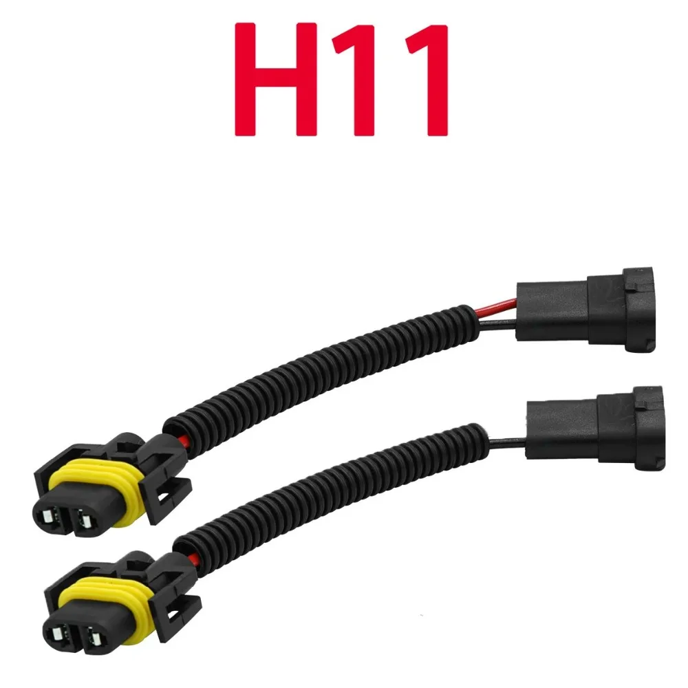 Керамический разъем H1 H4 H7 H4 H8 H9 H11 H13 9005 HB3 9006 HB4 9007 розетка проводка расширения Жгут адаптер гнезд провода