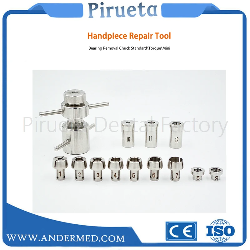 Dental Material High speed Handpiece Bearings Removal Tool Cartridge