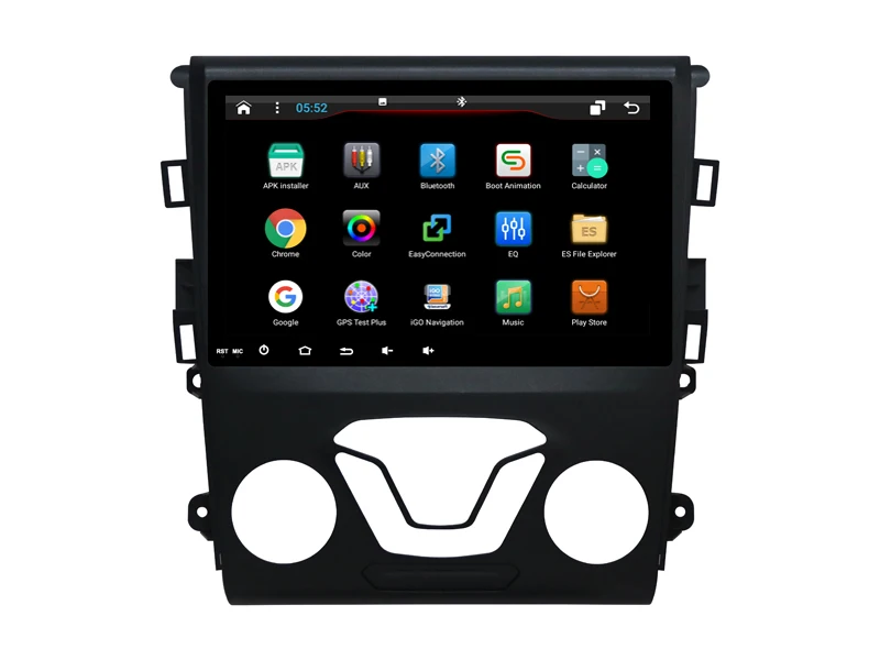 Cheap Elanmey android 8.1 car radio for Ford MONDEO Fusion 2013-2016 car accessories DSP device Gps Navi multimedia bluetooth headunit 5