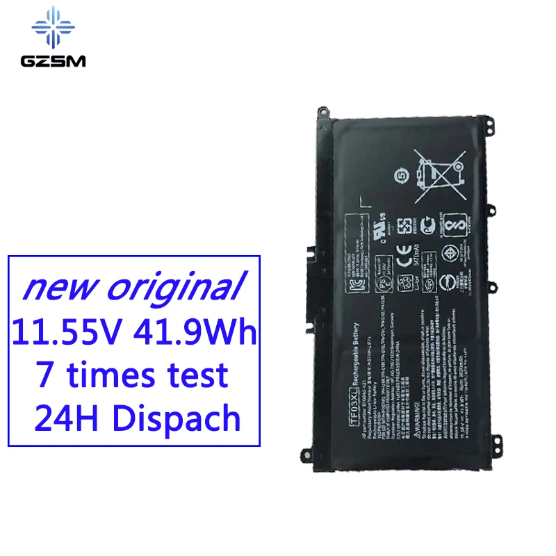 Аккумулятор для ноутбука GZSM TF03XL фотоаккумулятор HP Pavilion 15-CD 920046-421 920070-855 |