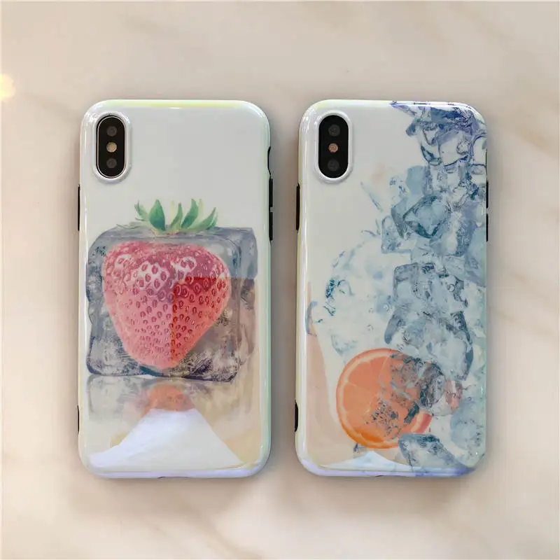 

New Summer Refreshing For Iphone 6 6s 7 8P X Xs Xr Max New Summer Refreshing Translucent Phone Case