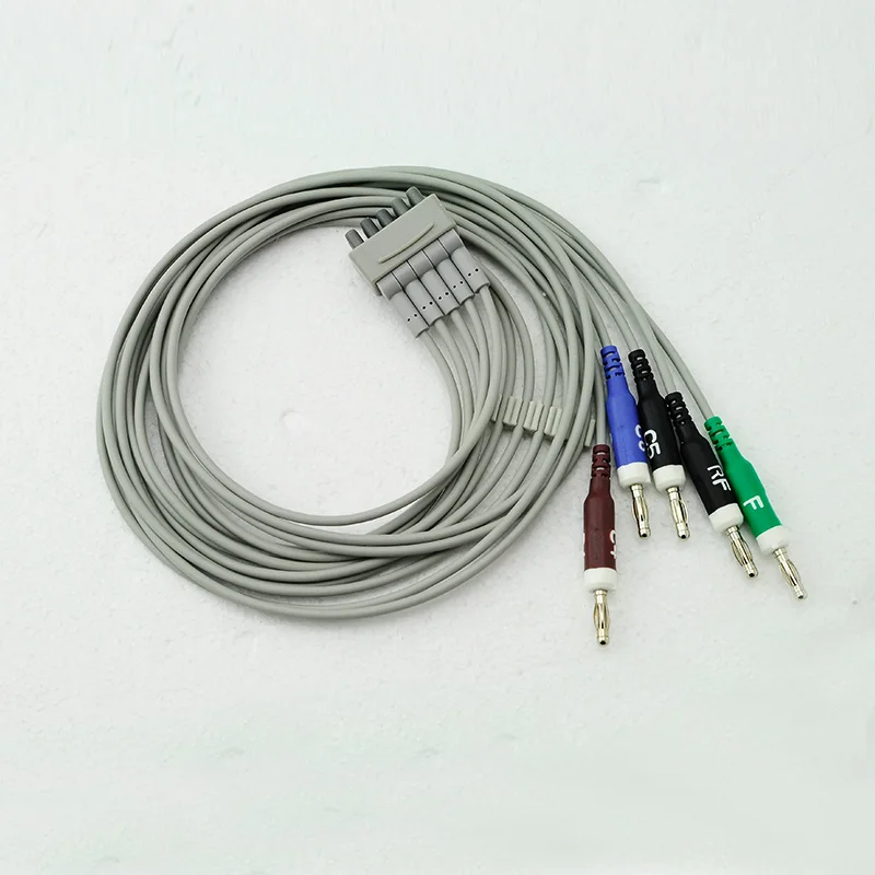 10 свинцовый ЭКГ/ЭКГ кабель с Leadwire для GE Marquette кровяное давление