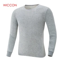 Хлопок, зимние теплые кальсоны с круглым вырезом, комплект для мужчин, ультрамягкое однотонное тонкое термобелье, мужские топы и штаны