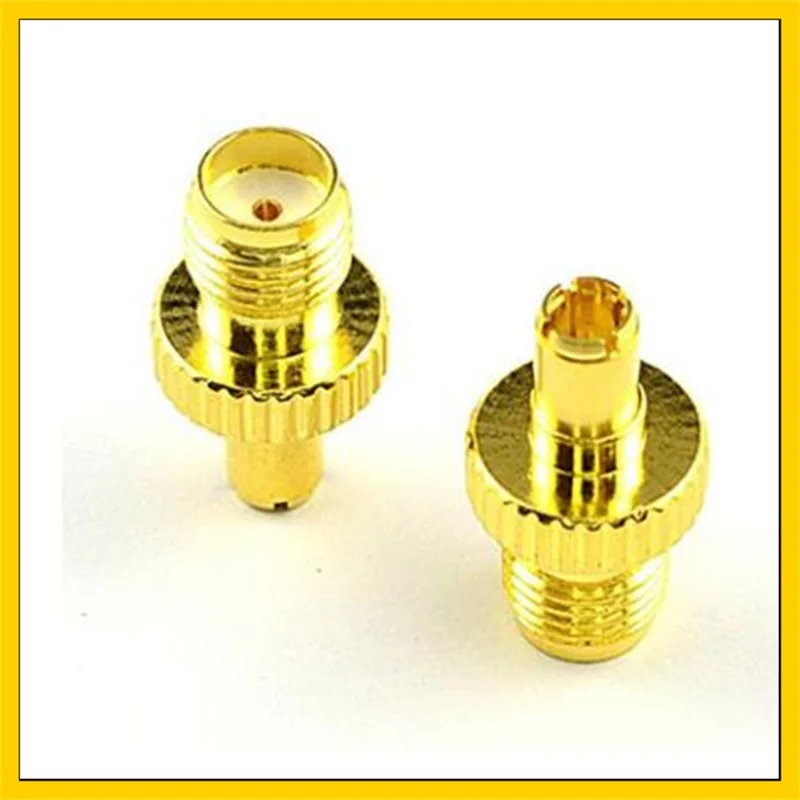 

100PCS 3G 4G antenna adapter connector SMA Female Plug to TS9 Male Jack RF Straight Antenna Connector Gold Plated