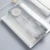 1 Pcs Transparent Grid Zipper Pen Bag Pencil Case Storage Package For Grils Korean Stationery School Supplies
