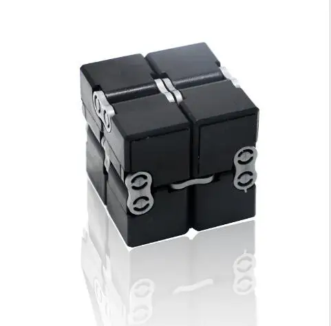 80x40x20mm Infinite Square Toy Luxury EDC Infinity Cube Mini Stress Relief Fi  Anti Anxiety Kids Toys Funny Novelty Christmas 2pcs 1 58x1 58inch natural color finger cube in cube infinity gadget stress relief decompression toy physics square funny toys