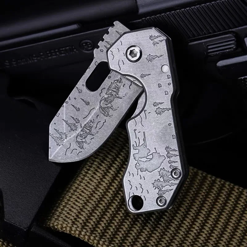 2016 Navajas Survival Knife Limited Wood Pocket Knife Knives High Quality Mini Gift Stainless Blade Folding Camping Huting Tool