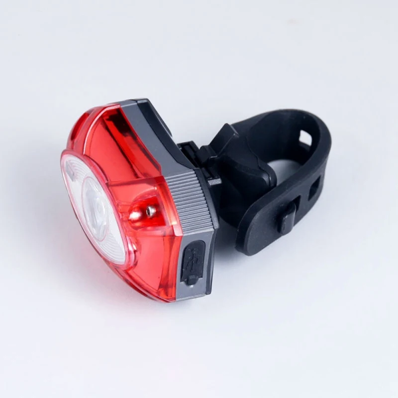 

Raypal USB Rechargeable Rear Back Light Bicycle Rainwater Water Proof LED Bicycle Safety Light Cycling Bike Tail Lamp taillight