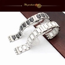 17 мм керамический ремешок со стальным ремешком для часов Swatch, специальный ремешок для наручных часов, браслет длиной 192 мм, ремешок с аксессуарами для инструментов