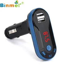 Автомобильный музыкальный MP3 плеер Bluetooth Беспроводной FM передатчик MP3 плеер Handsfree Car Kit USB TF SD удаленного lecteur de musique 20