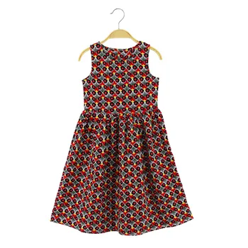 

Teen Girls Princess Dress Kid Baby Girl Summer Floral Print Dress Princess Party Pageant Sleeveless Dresses for 3-15Y Girl CA885