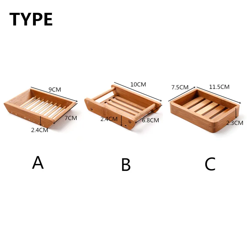Proable Ванная комната мыльница бамбуковая мыльница японский стиль мыльница коробка Кухня Полка для хранения Органайзер для мыла