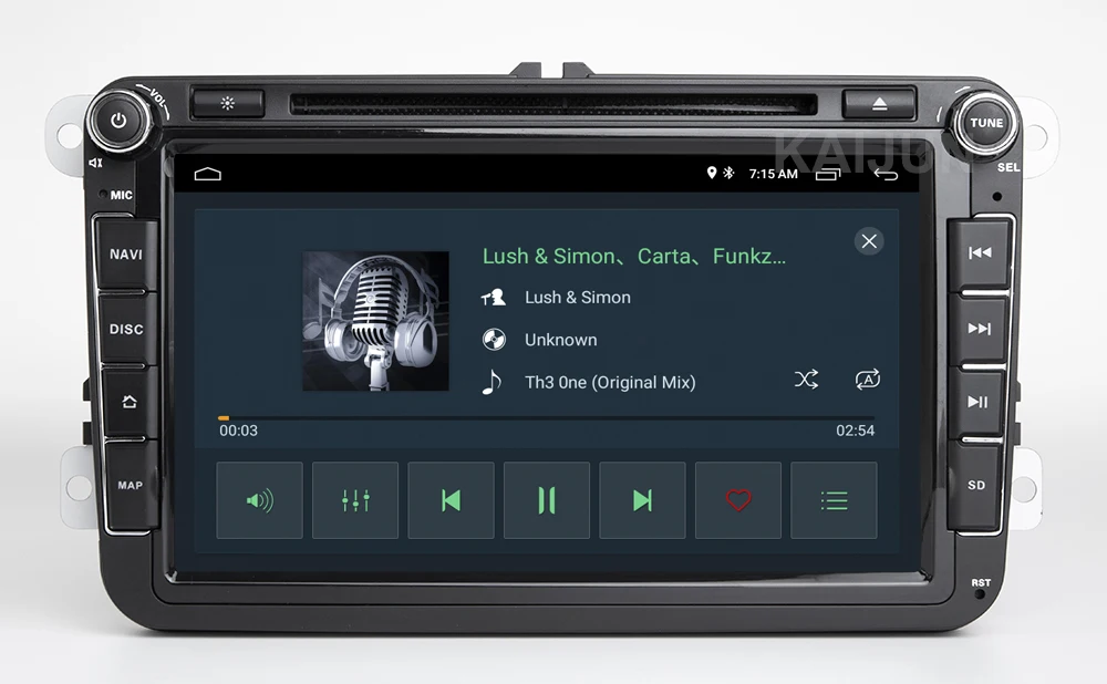 Cheap Android 9.0 2 din Car Stereo Radio For Rapid Yeti VW Volkswagen passat b6 golf 4 5 6 polo tiguan Seat Altea Toledo BORA 18