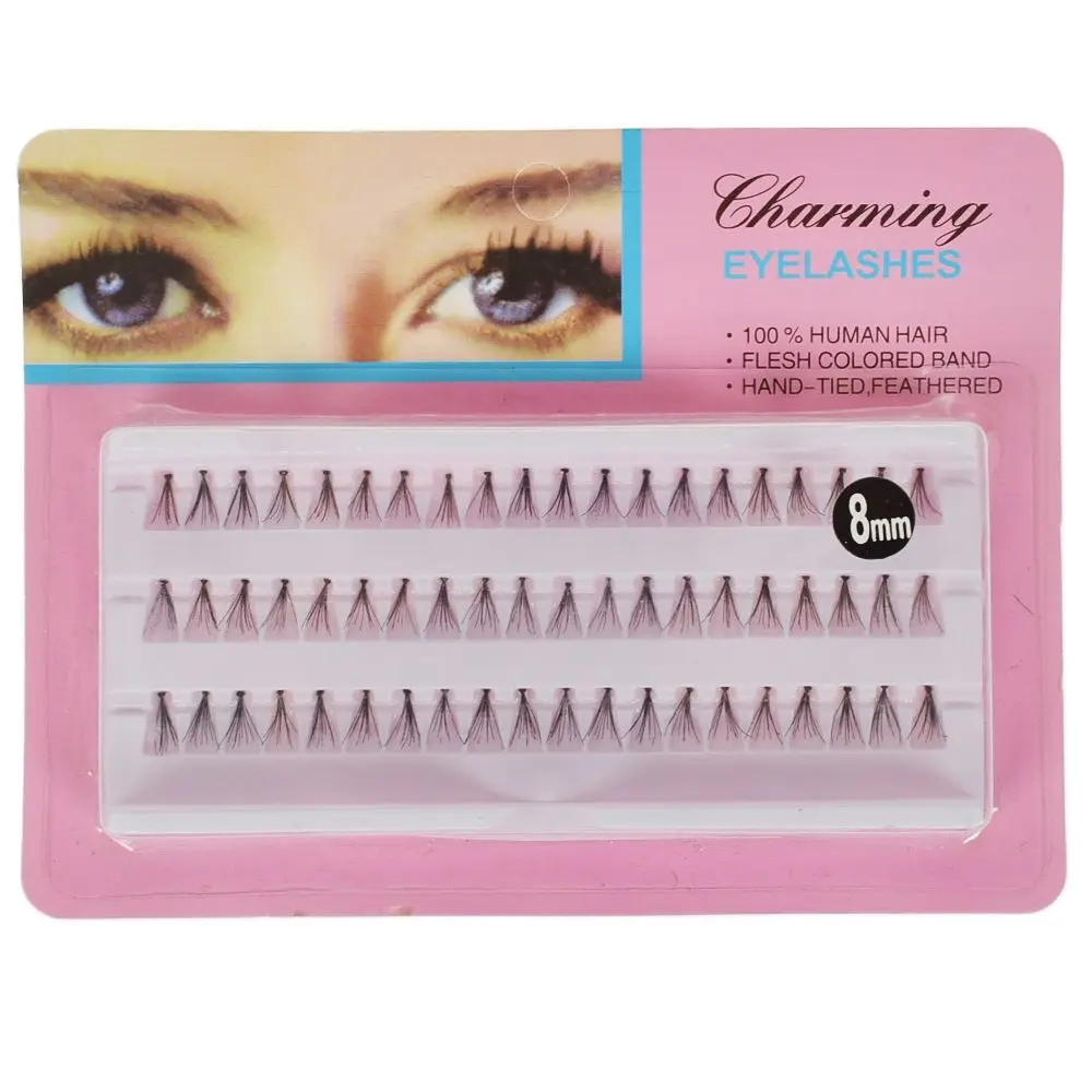 

Long 10D 0.15C Black Individual Wave Mink Eyelashes Extension False Eye Lashes