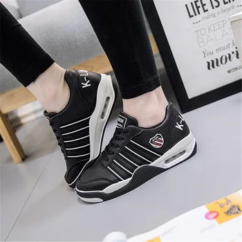2017 New Woman Casual Leather Shoes Fashion Quality Platform Comfortable Women