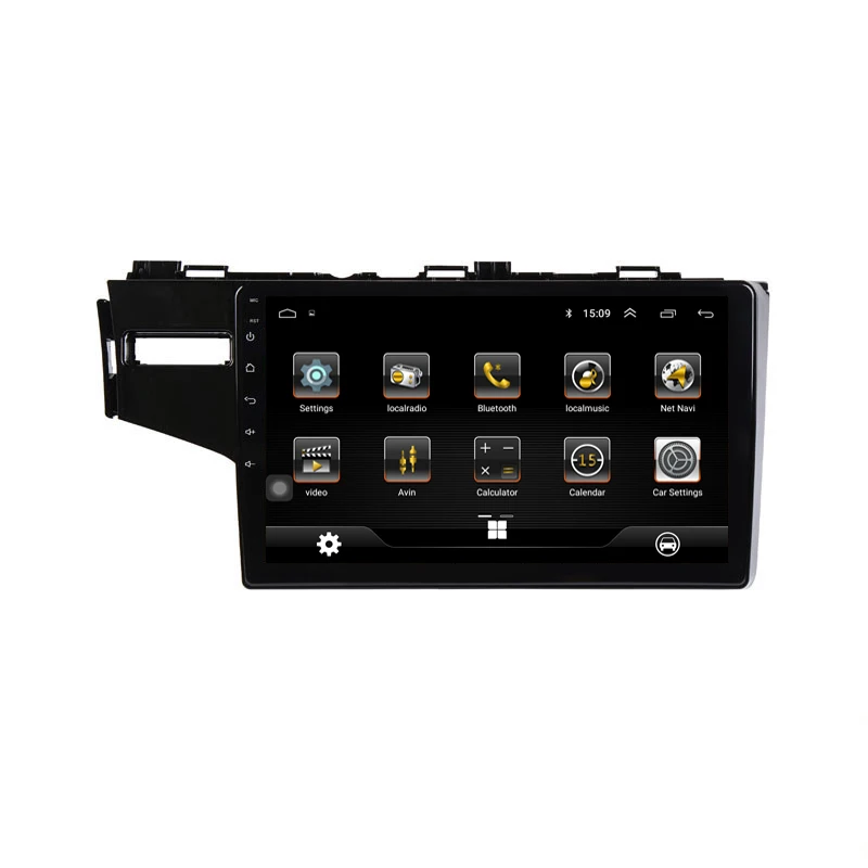Cheap 10.1" 2.5D IPS Screen Android 8.1 Car DVD Player GPS For Honda Fit 2014 2015 2016 audio radio stereo navigator bluetooth wifi 19