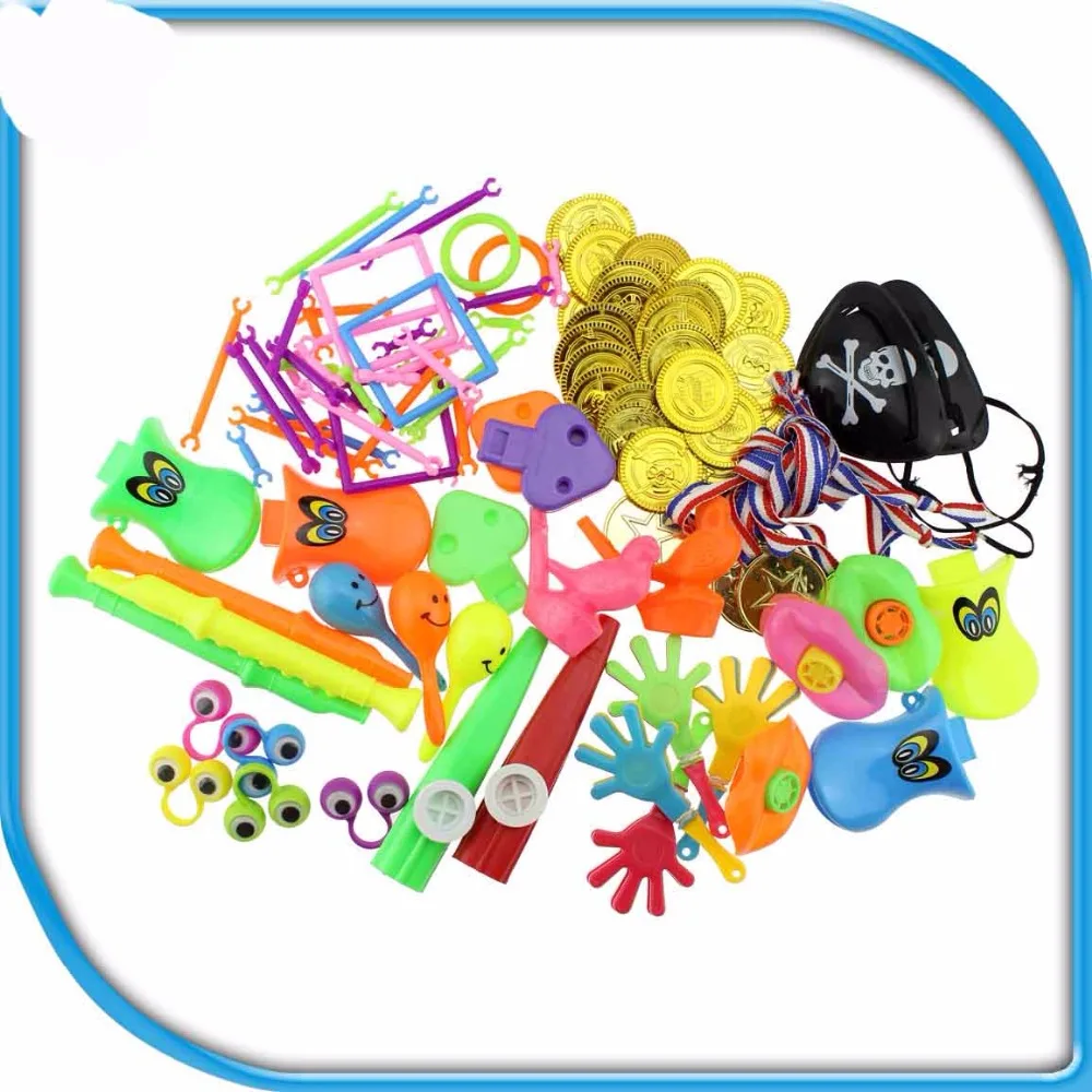 

NEW 50 PCS Classroom Rewards Carnival Prizes Loot Bag Pinata Toys Fillers Toy Assortment for Kids Party Gift Smallpresent