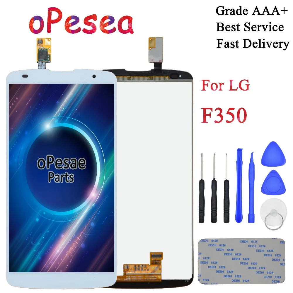 OPesea 5 9 ''для LG Optimus G Pro 2 F350 ЖК-дисплей панель сенсорный экран дигитайзер стекло