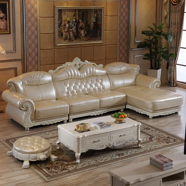 1 Chaise Lounge 3 Seat Modern China Leather Sofa Set For 1 Chaise Lounge 3 Seat Modern China Leather Sofa Set