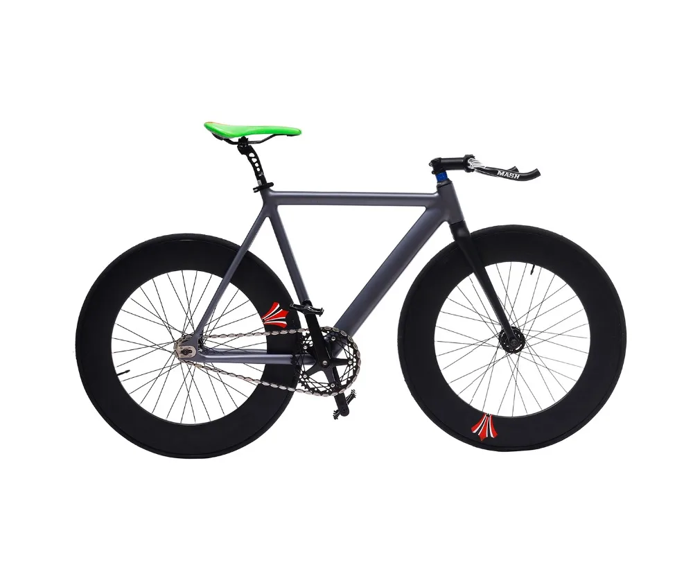 Best fixed gear bike frame Aluminum Alloy  track bike  frame road  700C frame  54 cm raw bicycle Frame 1