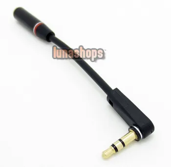 

LN003675 3.5mm L Shape 90 Degree Male To Female Earphone Port Protector Adapter Cable