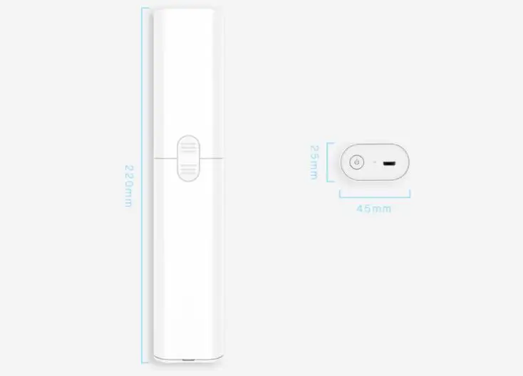  New xiaomi youpin personal portable tableware mini USB disinfection box antibacterial deodorant UV 