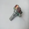 1pcs Step potentiometer 21 digit Step A10K A20K A50K A100K A250K potentiometer progressive handle 20MM double for HIFI amplifier ► Photo 2/6